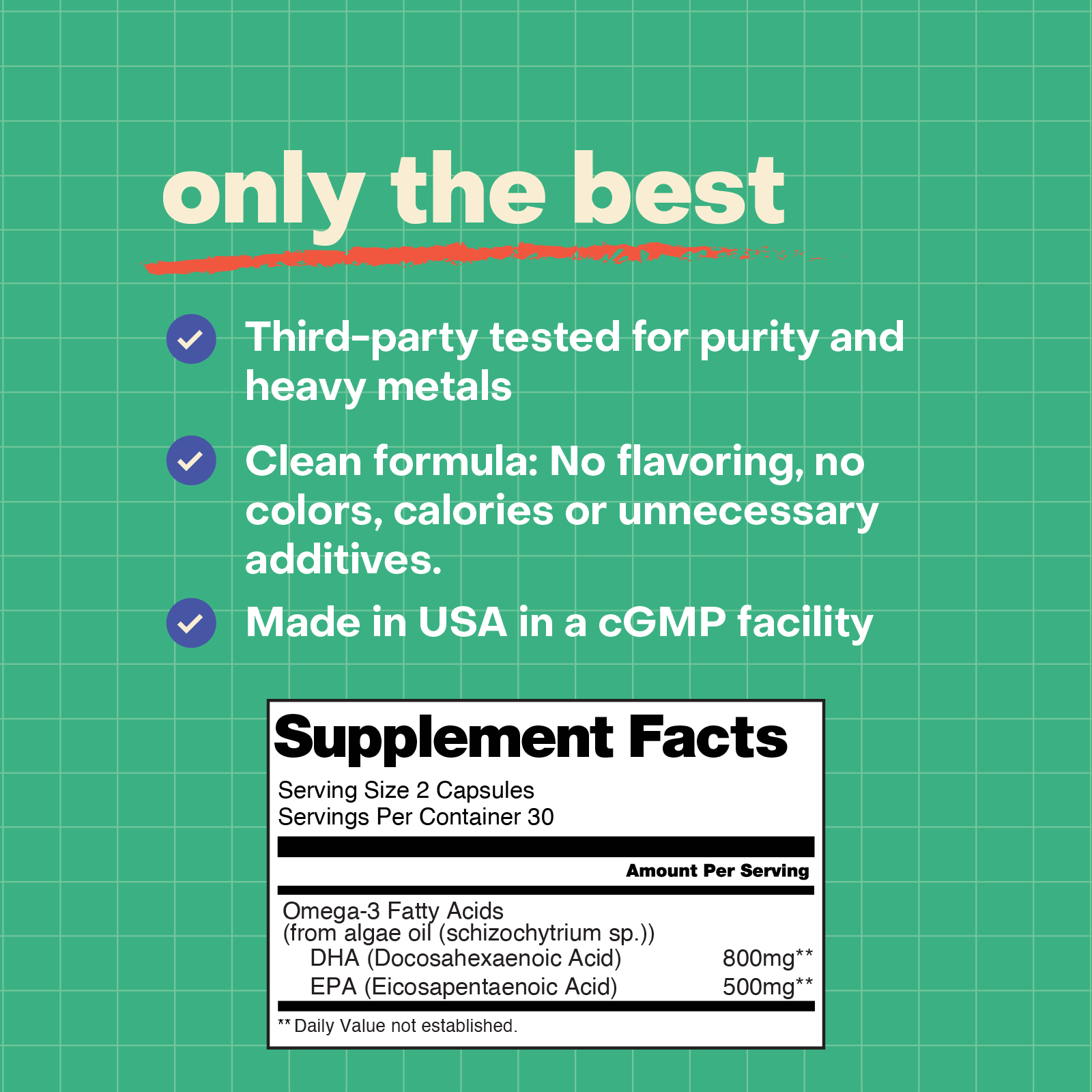 Mega DHA Omega-3